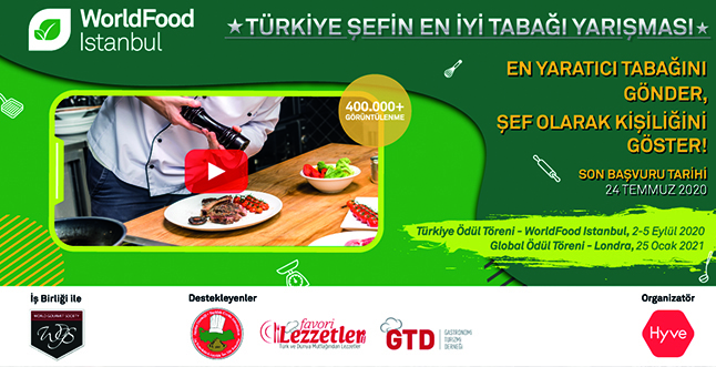 Türkiye Şefin En İyi Tabağı Yarışması WorldFood İstanbul'da