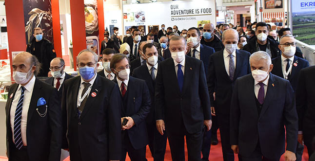 Cumhurbaşkanı Erdoğan, MÜSİAD EXPO 2020’yi ziyaret etti